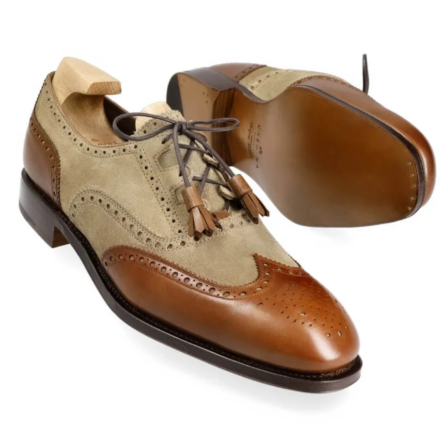 pelle_vega_oxford_chaussures_marron_vegano__carmina_1.webp Sale Carmina PELLE VEGA OXFORD CHAUSSURES MARRON VEGANO |