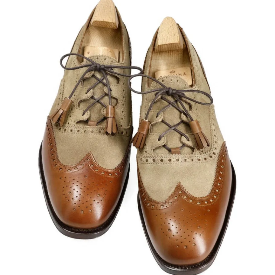 pelle_vega_oxford_chaussures_marron_vegano__carmina_3.webp Sale Carmina PELLE VEGA OXFORD CHAUSSURES MARRON VEGANO |