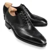 Clearance Carmina PELLE VEGA OXFORD CHAUSSURES NOIR BOXCALF |