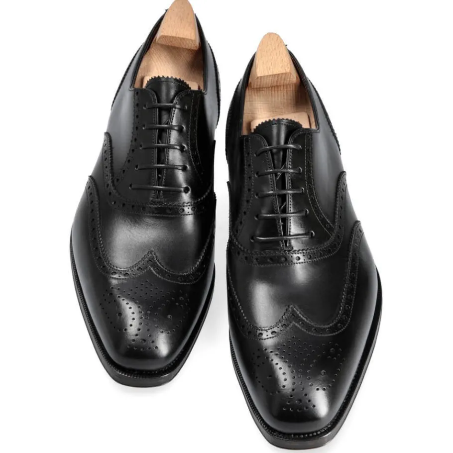 pelle_vega_oxford_chaussures_noir_boxcalf__carmina_3.webp Clearance Carmina PELLE VEGA OXFORD CHAUSSURES NOIR BOXCALF |
