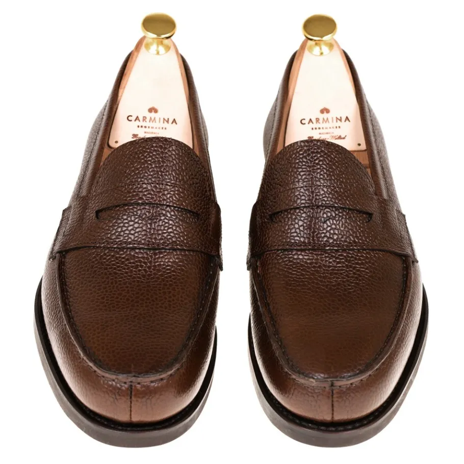 penny_loafers__uetam_3.webp Shop Carmina PENNY LOAFERS 80686 UETAM BROWN
