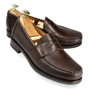 Outlet Carmina PENNY LOAFERS MARRON KARAGREIN | BROWN