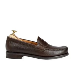 Outlet Carmina PENNY LOAFERS MARRON KARAGREIN | BROWN