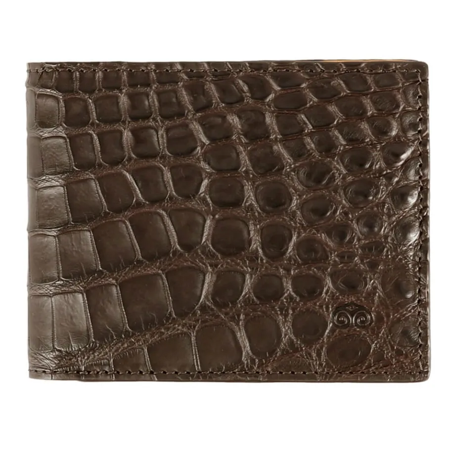 petit_portefeuille_pour_homme_alligatore_0-1.webp Best Sale Carmina PETIT PORTEFEUILLE POUR HOMME ALLIGATORE BROWN