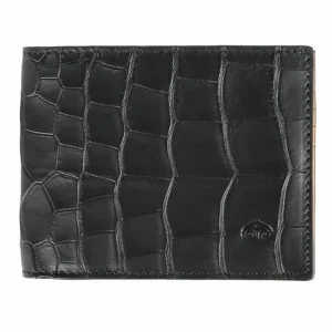 Cheap Carmina PETIT PORTEFEUILLE POUR HOMME ALLIGATORE BLACK