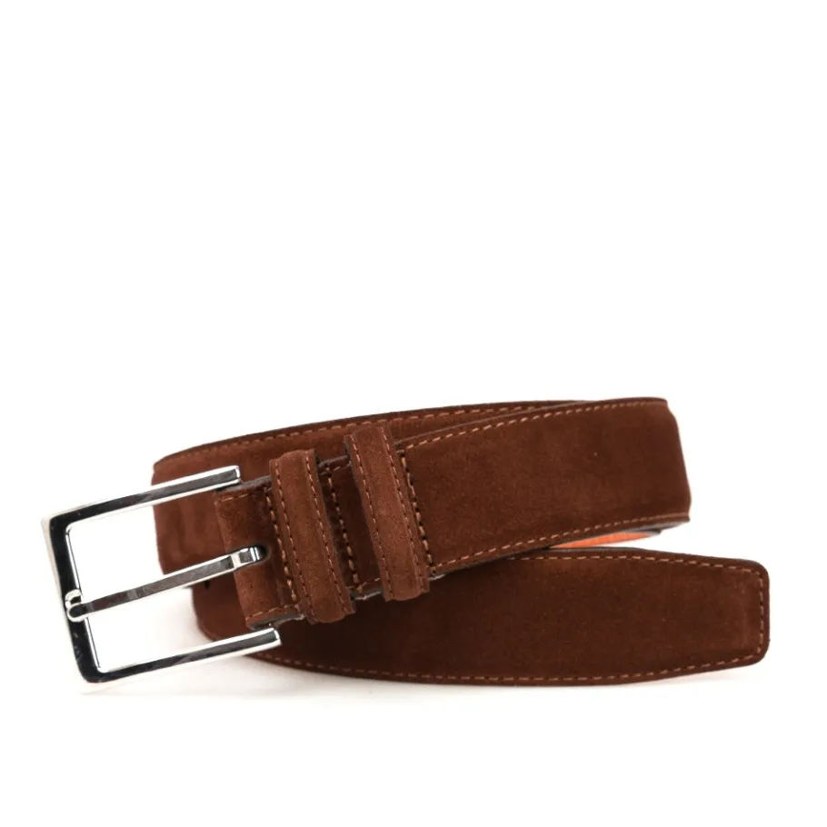 polo_suede_leather_belt__carmina_shoemaker_0.webp Best Sale Carmina Suede Leather Belt | Shoemaker POLO