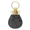 Hot Carmina PORTE-CLÉS AVEC LOGO EN RELIEF BLACK