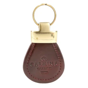 Cheap Carmina PORTE-CLÉS AVEC LOGO EN RELIEF BURGUNDY