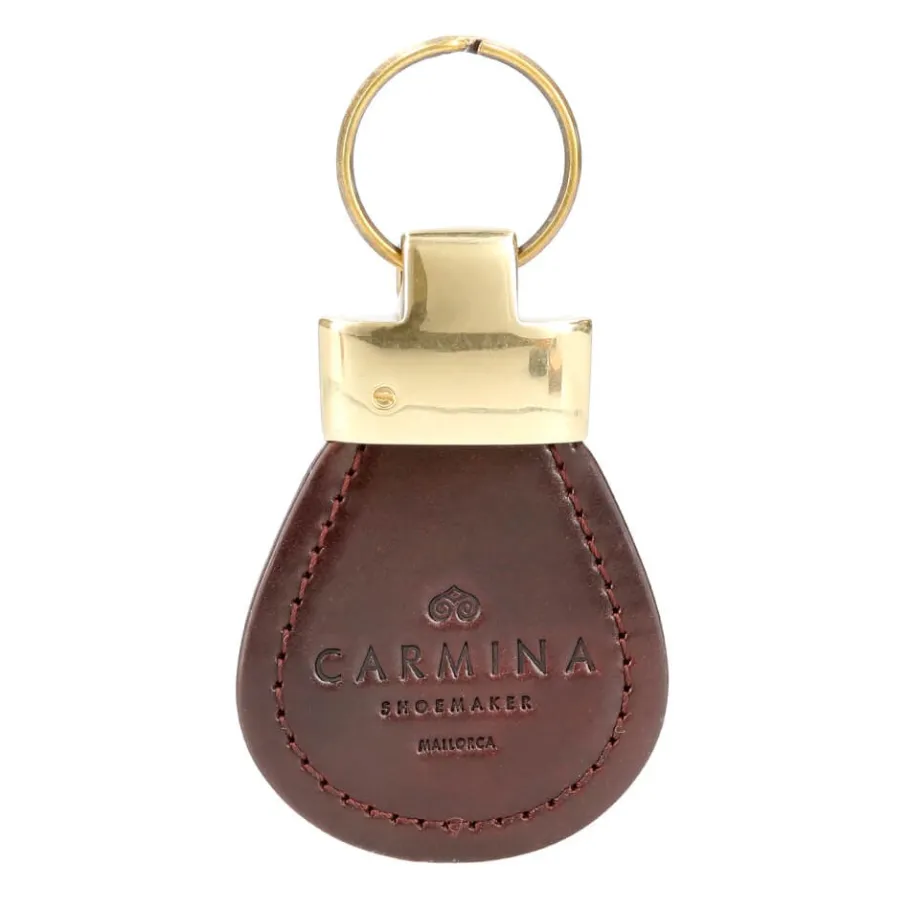 portecls_avec_logo_carmina_en_relief_0-2.webp Cheap Carmina PORTE-CLÉS AVEC LOGO EN RELIEF BURGUNDY