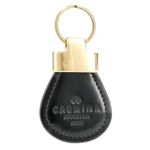 Outlet Carmina PORTE-CLÉS EN CUIR CORDOVAN BLACK
