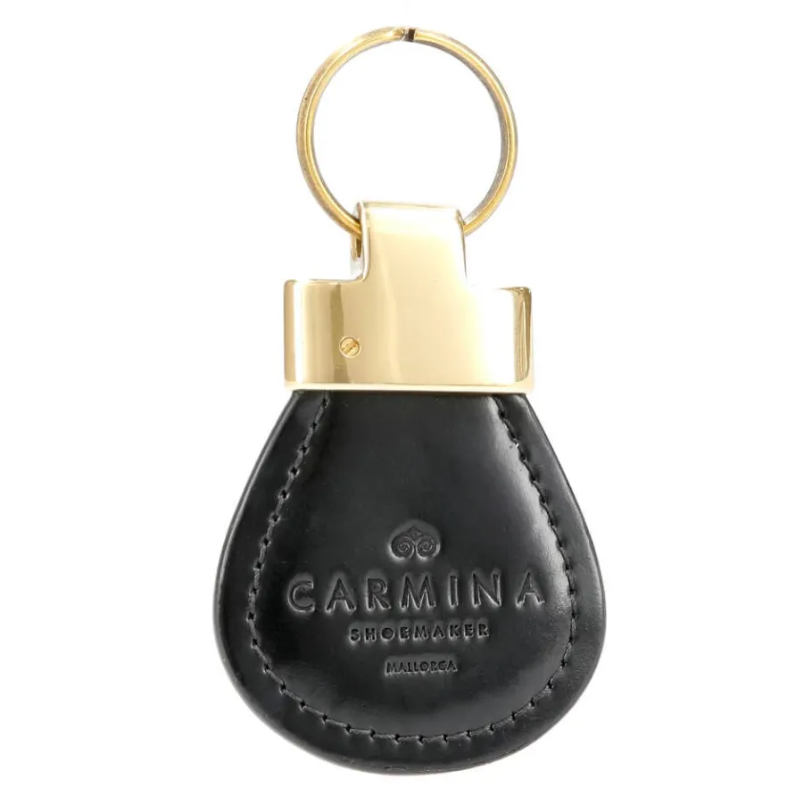 portecls_en_cuir_cordovan_0-1.webp Outlet Carmina PORTE-CLÉS EN CUIR CORDOVAN BLACK