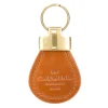 Sale Carmina PORTE-CLÉS EN CUIR CORDOVAN BOURBON