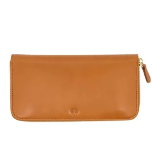 Online Carmina PORTEFEUILLE DE TAILLE MOYENNE POUR FEMME TANNED