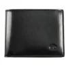 Cheap Carmina PORTEFEUILLE SLIM ENTIÈREMENT FABRIQUÉ EN CORDOVAN VÉRITABLE NOIR BLACK