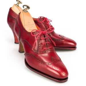 Best Carmina RICHELIEU À TALON FEMME 1514 RED