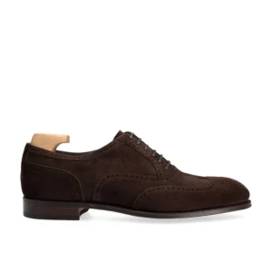 Discount Carmina RICHELIEU BOUT GOLF EN DAIM MARRON BROWN