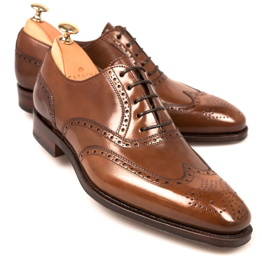 richelieu_chaussure_cordovan_bourbon__carmina_0.webp Clearance Carmina RICHELIEU CHAUSSURE CORDOVAN | BOURBON