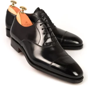 Discount Carmina RICHELIEU CHAUSSURE CORDOVAN NOIR | BLACK