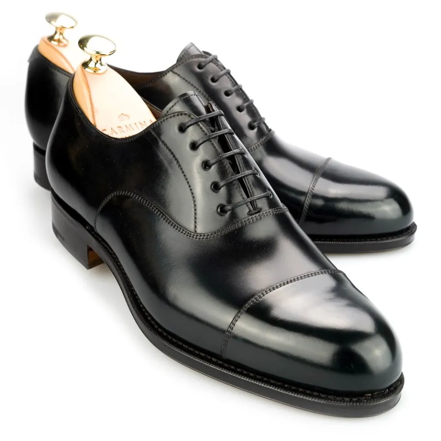 richelieu_chaussure_cordovan_noir__carmina_0.webp Discount Carmina RICHELIEU CHAUSSURE CORDOVAN NOIR |