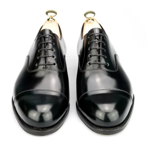 Discount Carmina RICHELIEU CHAUSSURE CORDOVAN NOIR |