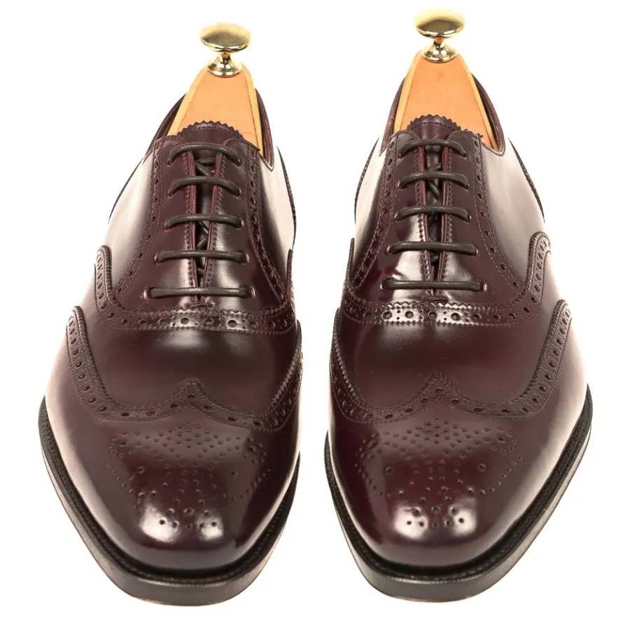 richelieu_cordovan__rain_3.webp Best Sale Carmina RICHELIEU CORDOVAN 922 RAIN BURGUNDY