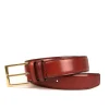 Outlet Carmina Cordovan Leather Belt | Shoemaker RUBI