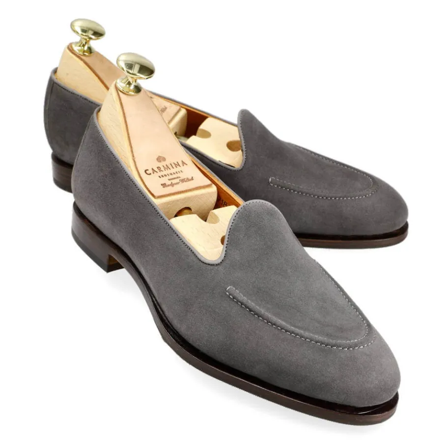 slippers__drac_0-1.webp Best Carmina SLIPPERS 1849 DRAC GRAY