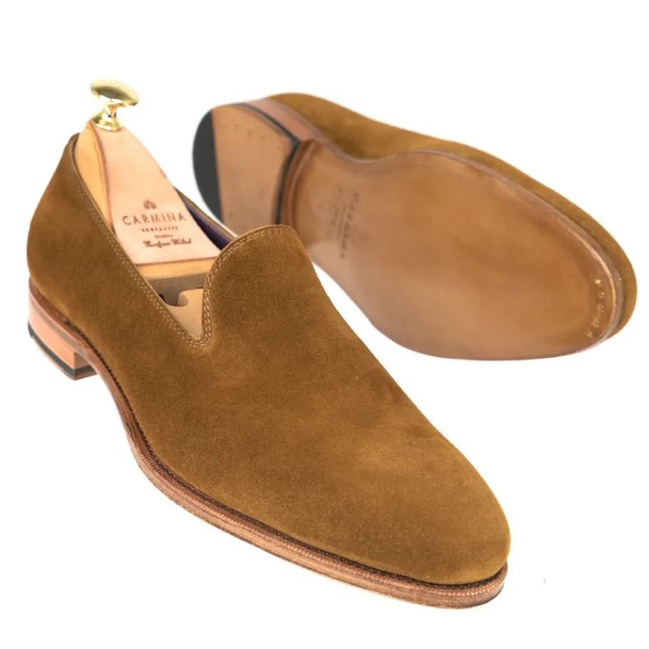 slippers__uetam_1.webp Best Sale Carmina SLIPPERS 80384 UETAM TOBACCO