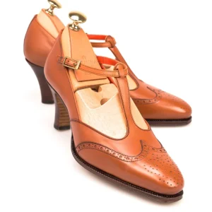 New Carmina T STRAP SHOES 1389 LLUC TANNED