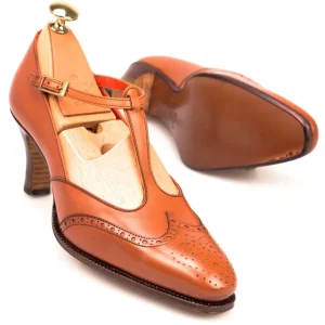 New Carmina T STRAP SHOES 1389 LLUC TANNED