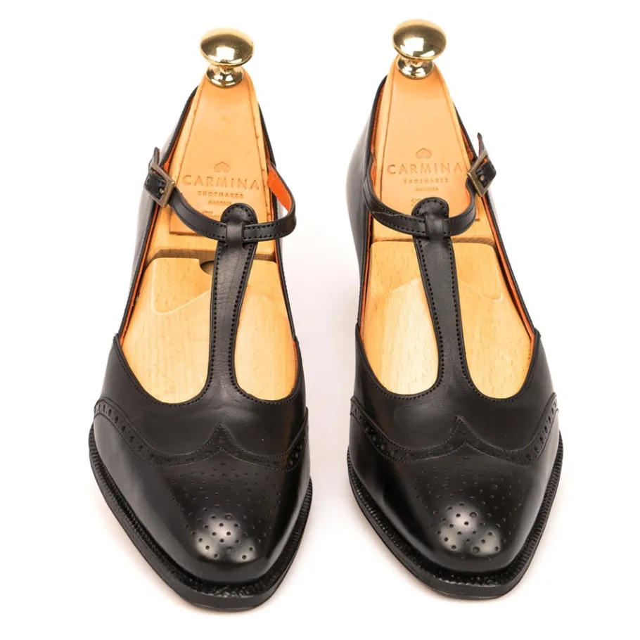t_strap_shoes__lluc_3-1.webp Clearance Carmina T STRAP SHOES 1389 LLUC BLACK