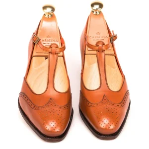 New Carmina T STRAP SHOES 1389 LLUC TANNED