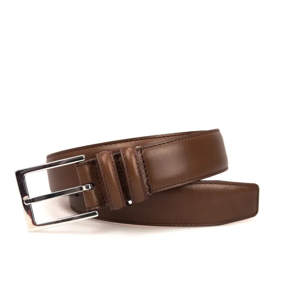 vegano_calf_leather_belt__carmina_shoemaker_0.webp Online Carmina Vegano Calf Leather Belt | Shoemaker BROWN