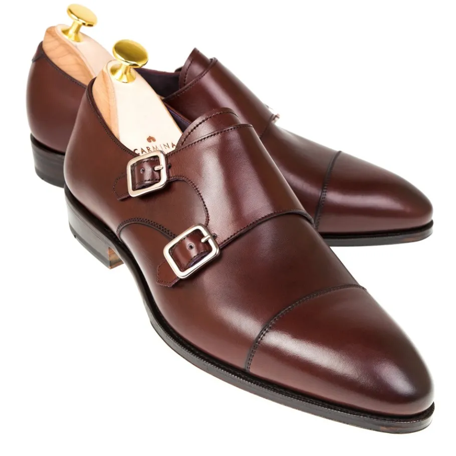zapatos_doble_hebilla_hombre_vegano_burdeos__carmina_0.webp Online Carmina ZAPATOS DOBLE HEBILLA HOMBRE VEGANO BURDEOS | BURGUNDY