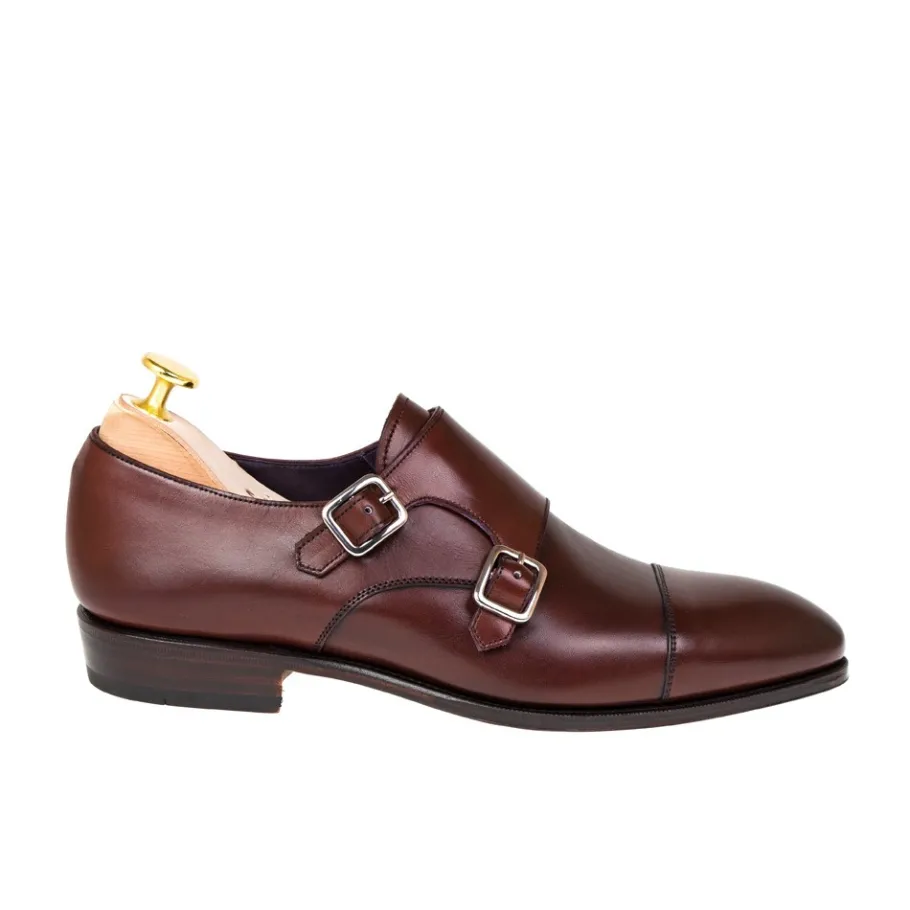 zapatos_doble_hebilla_hombre_vegano_burdeos__carmina_2.webp Online Carmina ZAPATOS DOBLE HEBILLA HOMBRE VEGANO BURDEOS | BURGUNDY