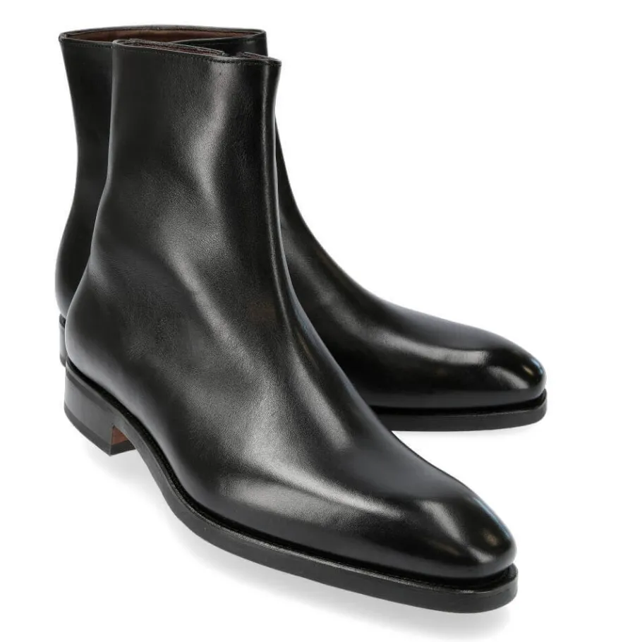 zip_boots__rain_0.webp Sale Carmina ZIP BOOTS 80688 RAIN BLACK