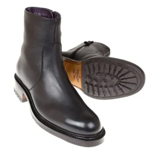 Store Carmina ZIP BOOTS FEMME 1853 OSCARIA BLACK
